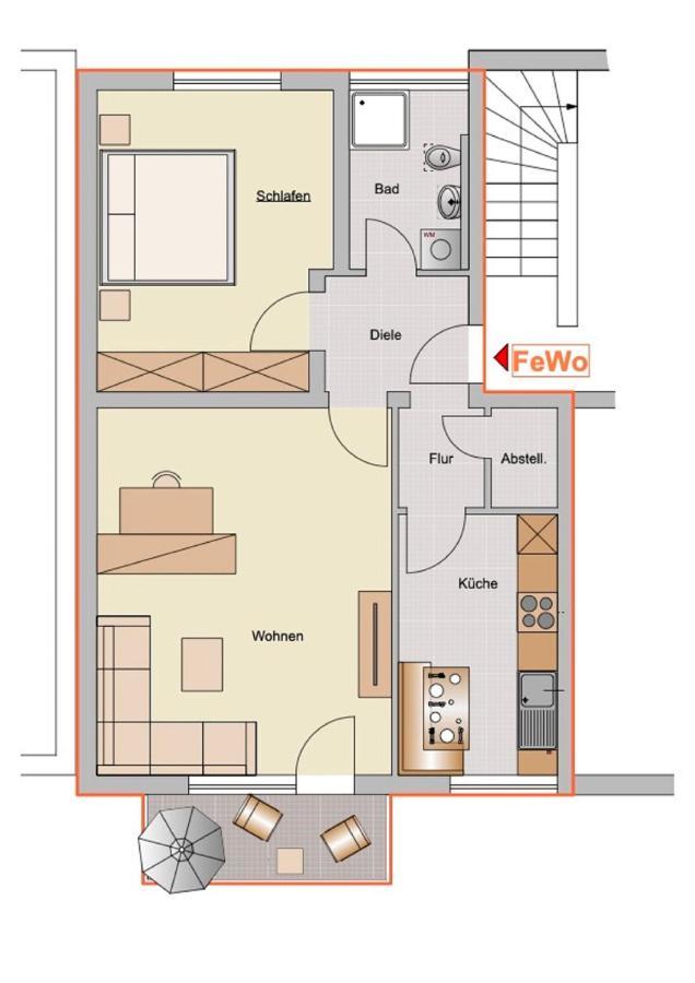 Ferienwohnung Am Alten Weinberg Bad Berleburg Exterior photo